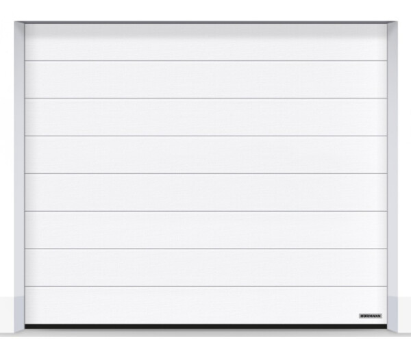Hörmann Sektionaltor M-Sicke 3000 x 2250 mm mit Garagentorantrieb | Weiß (RAL9016) | Antrieb: SupraMatic E