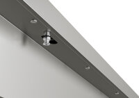 Hörmann Gartenbox Juno 1320 in Graualuminium