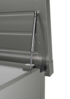 Hörmann Gartenbox Juno 1320 in Graualuminium