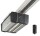 Hörmann Sektionaltor M-Sicke 2500 x 2000 mm mit Garagentorantrieb | Anthrazit (RAL7016) | Antrieb: SupraMatic E