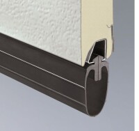 Hörmann Sektionaltor M-Sicke 2500 x 2000 mm mit Garagentorantrieb | Anthrazit-metallic (CH 703) | Antrieb: SupraMatic P