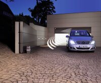 Hörmann Sektionaltor L-Sicke 2500 x 2250 mm mit Garagentorantrieb | Anthrazit-Metallic CH703 | Antrieb: SupraMatic E